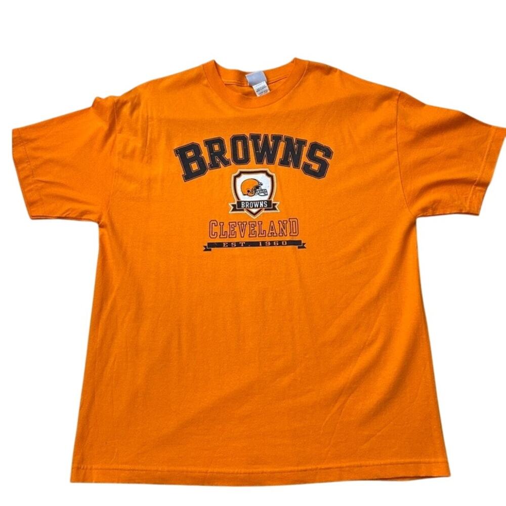Cleveland Browns Vintage NFL Sports Illustrated Orange shirt Size XL
